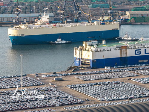 山東煙臺 車輛排隊出海，海洋工程裝備研發駛入快車道
